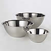 stainless steel mixing bowl