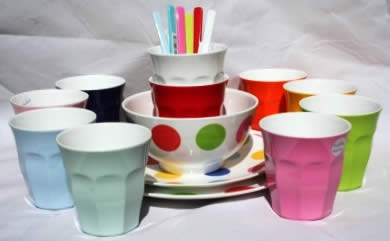 melamine range