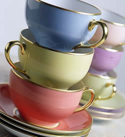 limoges breakfast cups