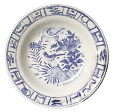 oiseau bleu pasta/soup plate