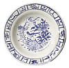 oiseau bleu pasta/soup plate