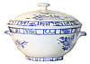 oiseau bleu tureen