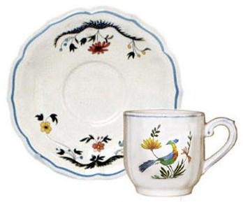oiseaux de paradis high teacup