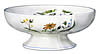 oiseaux de paradis footed fruit bowl