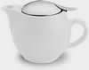 bee house white teapot