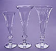 william yeoward flutes - violet, beatrice, bunny