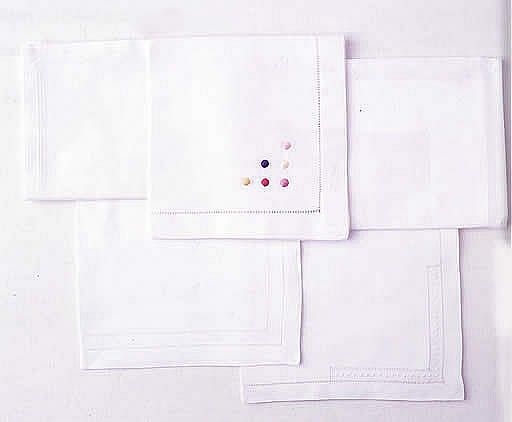 table napkins - white 