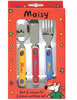 maisy 3 piece cutlery set